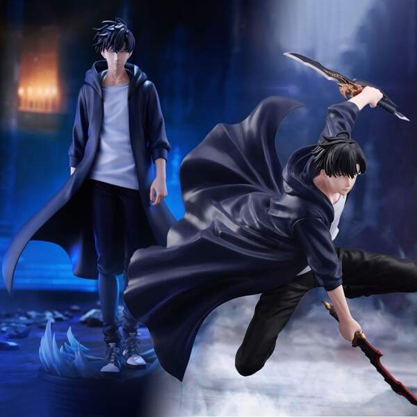 Banpresto Solo Leveling Sung Jin-Woo Figurine Statue, Anime Merchandise, Small Gift, Home Decor, Holiday Present