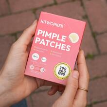 200/600/1200片水胶体贴片 - 隐形祛痘贴，不干燥吸收，无香精和无酒精，适合所有浅米色皮肤类型，男女通用，亲肤设计，温和粘性，日常护肤