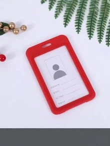 Badge Holders - Double-Sed Vertical Hard Plastic Cases For Secure Display Of S Cards Key Cards Licenses & Passes - Perfect For Office School & Everyday Use Christmas Gifts Gift Thanksgiving Card Holder Card Holder Wallet Business Card Holder Credit Card Holder Id Card Holder For Women For Men Card Wallet - Multicolor - View 16