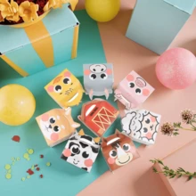 24 件农场动物设计手提包， - 彩色 - 查看 10