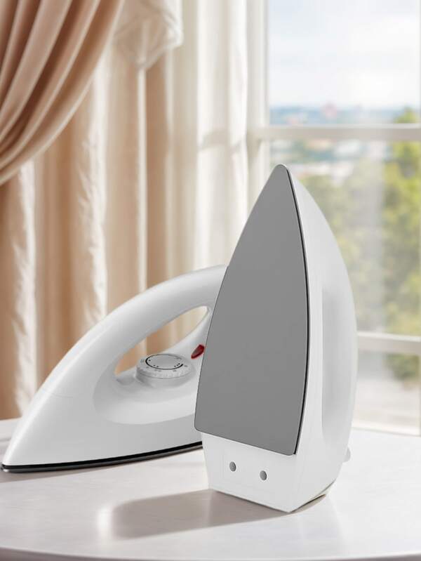 Electric Iron Basic Clothes Iron | Non-Stick | Compact | Spray | Adjustable Steam | Fabric Selector | Rotating Cord | Lightweight