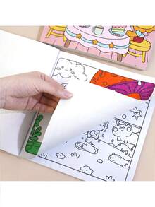 1pc CUTE LONDON: Coloring Book For Adults And Teens, Super Cute Designs Of Cozy,Release Emotions And Relieve Anxiety | Ideal Gift For Holidays And Special Occasions Back To School Coco Gifts Toys For Girls And Boys Teen Kids Toys - Multicolor - View 10