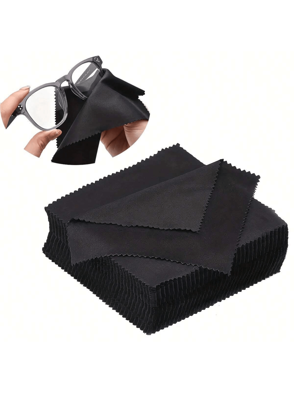 Pano de limpeza reutilizável para óculos, joias, eletrônicos e outros produtos de limpeza multiuso, 100/50/30/20/10/5 peças
