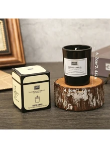 1/2PCS 无烟香薰蜡烛节日装饰附赠礼品家居装饰杯蜡简约风格北欧风格杯蜡 - 彩色 - 查看 11