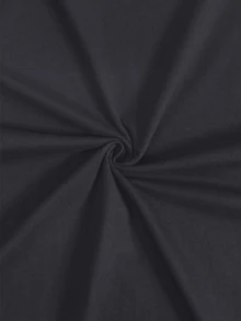 Women's Summer Casual Loose Soft 100% Cotton Crew Neck Short Sleeve Black T-Shirt,Floral Gigi Graphic Design - 黑色 - 查看 6