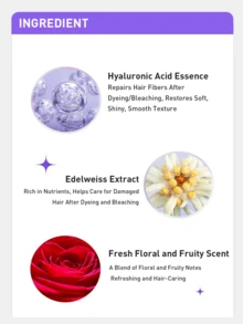 Kérastase BLOND ABSOLU CICAFLASH 护发素 75ml，修复受损发质，深层补水，抚平毛鳞片，增强光泽，从发根到发梢柔顺秀发，轻盈修护染后及干枯发质，蕴含透明质酸和雪花莲提取物，提亮发色，恢复柔软度，清新花果香，强效保湿，持久亮泽，奢华护发体验，修复受损发丝，恢复光泽。 - 護髮素 - 查看 8