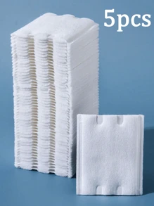 200片一次性卸妆棉，一次性护肤清洁湿巾，触感柔软易用，可卸除彩妆和指甲油，双面纤维白色清洁卸妆棉，加厚洁面棉，护肤，客厅，卧室，浴室装饰，婚礼，派对，生日，男友礼物，新年礼物，配饰，趣味礼物 - 彩色 - 查看 9