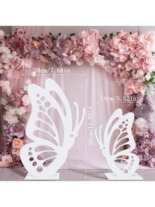 2pcs Large Wooden Butterfly Decorations Wooden Butterfly Shape Crafts Wooden Decorative Slices Birthday Wedding Decorations Butterfly Shape Tabletop Decorations Birthday Party, Wedding Ceremony, Shower Decorations, Party Decorations TV Cabinet Decorations Indoor Decorations Tabletop Decorations Outdoor Party Decorations Wedding Party Backdrops Festive Ornaments