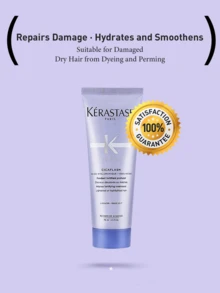 Kérastase BLOND ABSOLU CICAFLASH 护发素 75ml，修复受损发质，深层补水，抚平毛鳞片，增强光泽，从发根到发梢柔顺秀发，轻盈修护染后及干枯发质，蕴含透明质酸和雪花莲提取物，提亮发色，恢复柔软度，清新花果香，强效保湿，持久亮泽，奢华护发体验，修复受损发丝，恢复光泽。 - 護髮素 - 查看 3