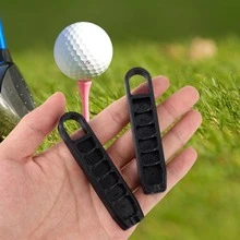 1/2PCS,Adjustable Golf Tee Depth Setting Tool With Puller - Easy Grip, Precision Height Adjustment, Durable ABS - Ideal For Consistent Tee Placement, Perfect Father'S Day Gift, Golf Training Accessory - Multicolor - View 4