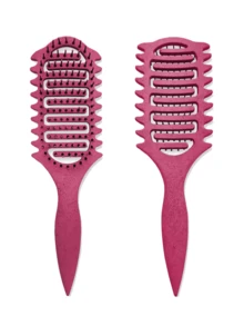 2035brushes Lược tạo kiểu tóc xoăn mới năm 2026, lược nhẹ dành cho tóc xoăn – thiết kế có lỗ thông hơi giúp sấy khô nhanh, tạo kiểu xoăn và tạo kiểu nhẹ nhàng, tuyệt vời cho mùa hè, du lịch và sử dụng hàng ngày. - Một cỡ - Xem 16