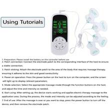 EMS 电动肌肉治疗刺激器 经络理疗脉冲腹部前列腺身体按摩器 - 白色 - 查看 8