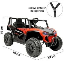 Joykoo Electric Ride-On For Kids UVT-001 Light And Sound Remote Control USB And Bluetooth Connection 12v - Red - View 5
