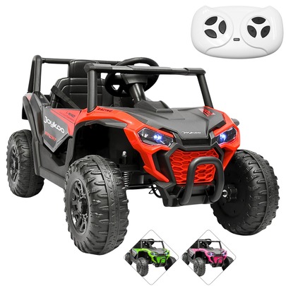 Joykoo Montable Electrico para Niños UVT-001 Luz y Sonido Control Remoto Conexión USB y Bluetooth 12v