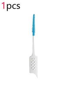 100/40/20/1 Stück Zahnseide Bürste, Interdentalbürste, Mini Zahnseide Bürste, Zahnpickelbürste mit weichem Gummi, Mundpflegebürste, nicht schädlich für Zahnfleisch und Zahnschmelz, tragbar, geeignet für Essen und Dating zur Mundhygiene