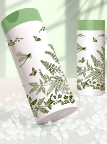 150 个香味抽绳垃圾袋，带有蝴蝶印花和甜虫香味，中型抽绳垃圾袋，抗撕裂香味垃圾桶内衬，适用于家庭、厨房、浴室或办公室。 - 綠色 - 查看 5