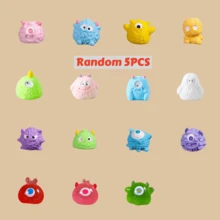 Halloween Mini Decor, Cartoon 3D DIY Accessories, Cute Bug-Eyed Monster Figurines, DIY Decoration Blind Bag Accessories, Car/Desk Decor, DIY Hair Clips, Dollhouse Decor, Holiday/Birthday/Christmas/Valentine's Day/New Year Gifts - Multicolor - View 15