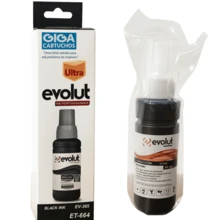 1 Tinta PRETA Compatível Epson 664 100ml Para Impressora ET‑2500/2550/2600/2650/3600/4500/16500/14000 e série L (L100–L565)