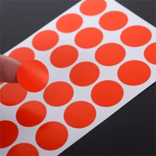 1904 pièces Autocollants à pois colorés : bonne brillance, couleurs vives, surface lisse, convient à toutes sortes de stylos, pour les fournitures scolaires, rentrée des classes