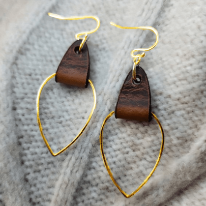 1 par de pendientes de gota de agua de estilo bohemio vintage con diseño asimétrico único, perfecto para fiestas y regalos