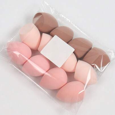 12pcs/Pack Makeup Sponges, Powder, Liquid, Cream Foundation Blender Puffs, Multi-Color Makeup Sponge, Latex-Free Wet & Dry Use For All Skin Types,Makeup,Cheap,Room Decor,Vanity,Travel,Bedroom,Makeup Accessories,Puff,Makeup Blender,Powder Puff,Makeup Sponge,Cheap,Stocking Stuffers,Makeup,Makeup Tools,Cheap Stuff,Gifts,Gifts For Women,Christmas Gifts,Giveaways,Travel,Cheap Stuff,Travel Essential