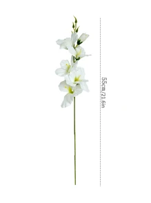 1/5/10 Stück künstliche Seide Orchideenblumenstiele, gefälschte Dendrobium-Blumen für Wand, Wohnzimmer, Schlafzimmer, Hochzeit, Partydekor, Schreibtisch Füllung, Zuhause, Schreibtisch Dekoration, Küche, Hochzeit, Tisch, Tischmitte, Büro, Garten, Außenbereich, Haus, Terrasse Dekor, Frühling, Sommer, Herbst und Winter Dekoration