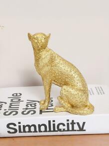 Premium Nordic-Style Decorative Leopard Figurine For Placement In Living Room, TV Stand, Entryway, Bookshelf, Car Decor. Also Suitable As A High-End Gift For Friends, Gatherings, Holidays, Housewarming