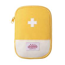 1 bolsa médica portátil, bolsa de almacenamiento de medicamentos, pequeña bolsa médica para salir, almacenamiento de viaje, botiquín de primeros auxilios a prueba de humedad - Multicolor - Ver 13