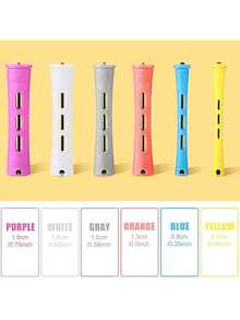 10支装烫发棒套装 - 8种不同尺寸，打造自然波浪卷发 - 适合DIY美发造型，适用于长发、中长发和短发 - 沙龙级冷烫棒，带盖烫发棒，烫发器，塑料橡皮筋，烫发工具，卷发器，卷发梳，卷发棒，卷发产品，卷发器，卷发产品，卷发器，卷发棒，卷发工具，卷发棒，圣诞节，理发店，卷发棒，卷发器，美发，无热波浪，发型，美发，卷发，卷发棒，卷发器，无热卷发，无热卷发，卷发器，卷发棒，卷发，卷发棒，卷发工具，卷发棒，卷发扩散器，头发，旅行，美发产品，美发工具，美发用品，理发师，理发师配件、理发店、美发设备 - 彩色 - 查看 12