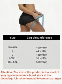 1 Pair Women Anti-Chafing Thigh Bands, High Elastic Silicone Anti-Friction Leg Warmers, Anti-Rubbing Thigh Bandages - Multicolor - View 3