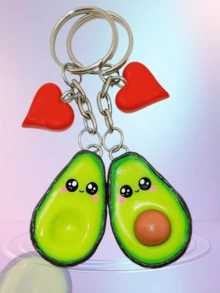 Couple Keychains, Best Friends In The Form Of Esquites And Corn - Yellow - View 2
