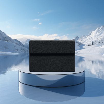 超薄塑料仿皮套，适用于 Iluma I Tera 香烟清洁收纳袋 - 紧凑型保护套，轻巧的吸烟配件，适合男士（父亲节、情人节、生日）的礼物，时尚的矩形设计，优质工艺，香烟盒