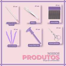 Kit Designer de Sobrancelha com Paquímetro Caneta em Gel Pinça e Navalha
