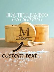 Customized Wooden Measuring Cup, Personalized Carved Name Measurer Cup, Initial Monogram Wooden Measure Cup, Letter Cup Gift, Baker Gifts, Beech Wood, Back To School Kitchen Tool, Gift Idea For Back To School/Labor Day/Thanksgiving