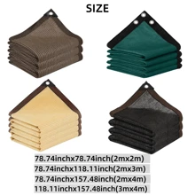 1pc High Density Sunshade Net, Suitable For RV, Patio, Balcony, Outdoor, Garden, Porch, Gazebo. Upgraded High-Quality Tear-Resistant Material, 78-90g/Sqm, Color May Vary - Multicolor - View 4