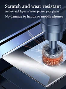 3 pezzi Pellicola protettiva in vetro temperato compatibile con telefoni, adatta per 15, 15, 13C, P Smart 2021, P40 Lite, copertura completa, facile installazione, cristallina, senza bolle, resistente a graffi e rotture, adatta per compleanni/famiglia/amici/fidanzato/fidanzata