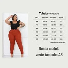 Plus Size Pants - Màu Cam cháy - Xem 8