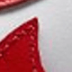 White/University Red