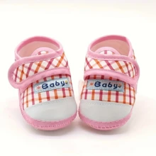 Super Breathable, Lightweight And Comfortable Toddler Shoes With Anti-Slip Heel Magic Stickers Quality - Pink Red - View 1