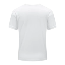 定制个性化女士 T 恤，舒适透气，周年纪念礼物，添加图片（男朋友、丈夫），设计您自己的个性化定制 T 恤。 - 白色 - 查看 4