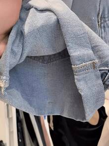 Men Baggy Jeans Shorts Y2k Baggy Jorts Demin Cargo Short Harajuku Bermuda Shorts For Women - 藍色 - 查看 4
