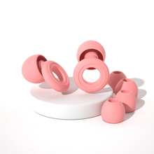 Sleep Earplugs With Storage Case & Replacement Tips, Silicone Earplugs For Sleeping, Comfortable For Bedroom, Office, Airplane, Nap, Comes With Storage Case And Different Size Replacement Tips, Suitable For Men And Women, Reusable