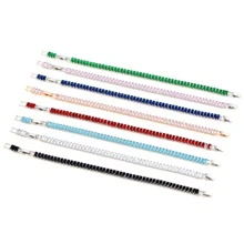 Brazalete de circonita de colores - Joyería elegante y brillante | Brazalete de joyería diaria | Regalo de otoño | Brazalete de mujer | Regalo de joyería para mujer/Regalo de cumpleaños/Joyería de San Valentín/Regalo de Navidad | Suministros para fiestas/Recuerdos/Regalo de graduación