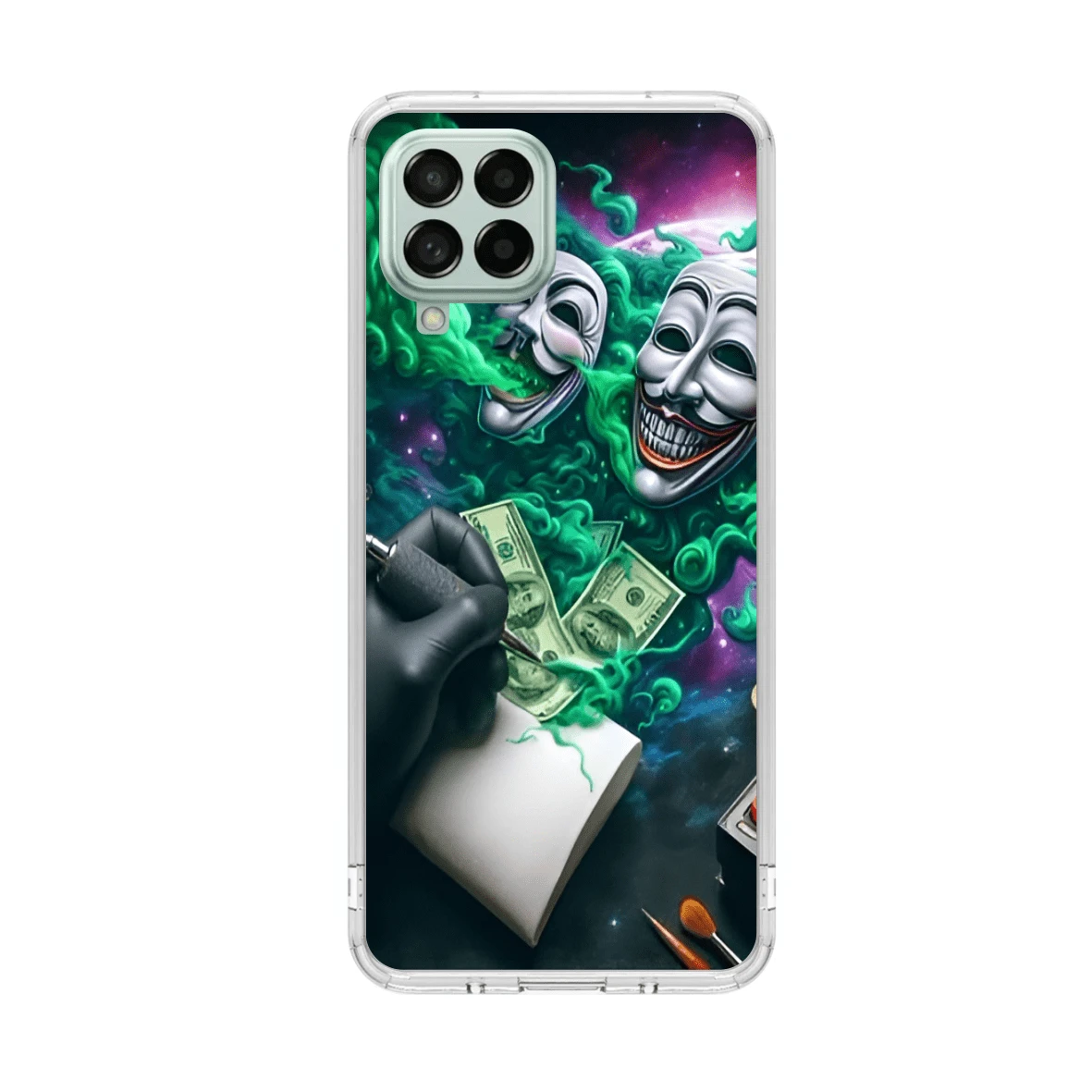 Capa Capinha de celular Galaxy M53 Personalizada  Joker