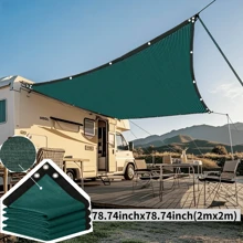 1pc High Density Sunshade Net, Suitable For RV, Patio, Balcony, Outdoor, Garden, Porch, Gazebo. Upgraded High-Quality Tear-Resistant Material, 78-90g/Sqm, Color May Vary - Multicolor - View 16