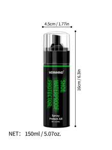 Spray hidrofug și antipete pentru încălțăminte - Nano Protector pentru încălțăminte sport/piele/piele întoarsă/pânză - fără parfum, portabil 5,07 oz.