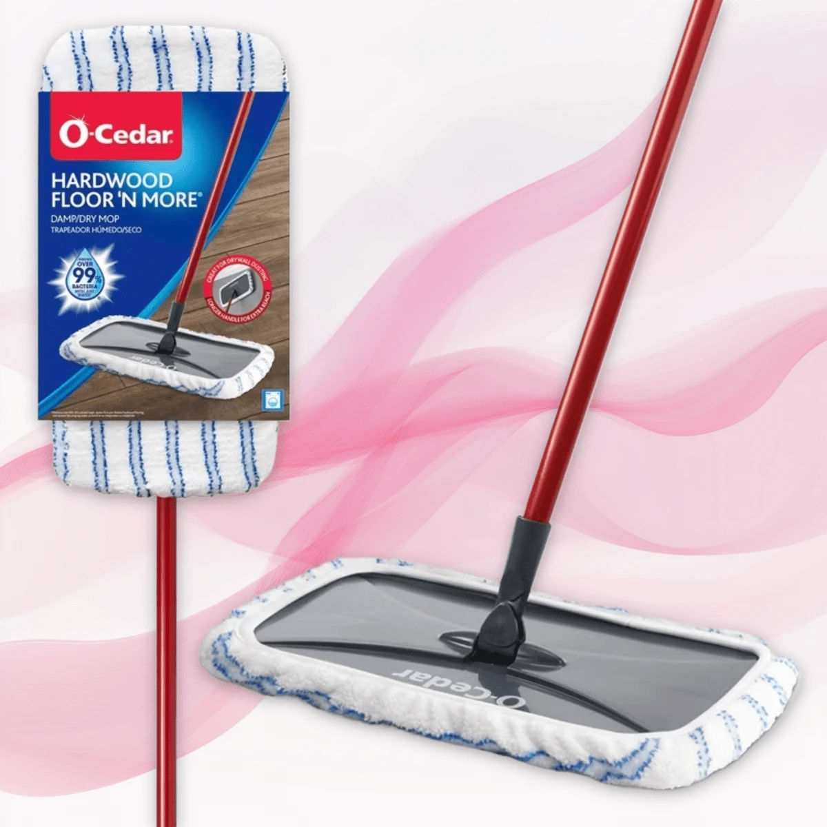 O-Cedar Hardwood Floor 'N More Microfiber Mop - 1 - Xem 1