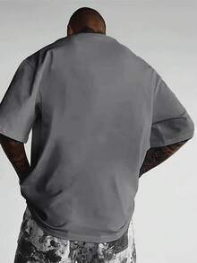 PAYEAH Original Raw Denim 100% Heavy Cotton T-Shirt - 粉色 - 查看 3