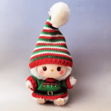 A Pack Of 2 Items (Excluding Dolls), Consisting Only Of Clothes/First And Second Generation Keychains, Labu Fabric Clothes, Christmas Hats, Sweaters, Sets, Hats, And Christmas Gifts