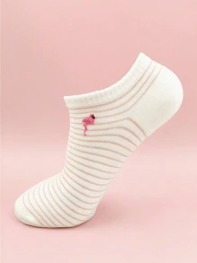 10 أزواج من الجوارب القصيرة للنساء بتصميم عشوائي مطبوع برسومات البطريق الجميلة، جوارب أنيقة للأزياء اليومية